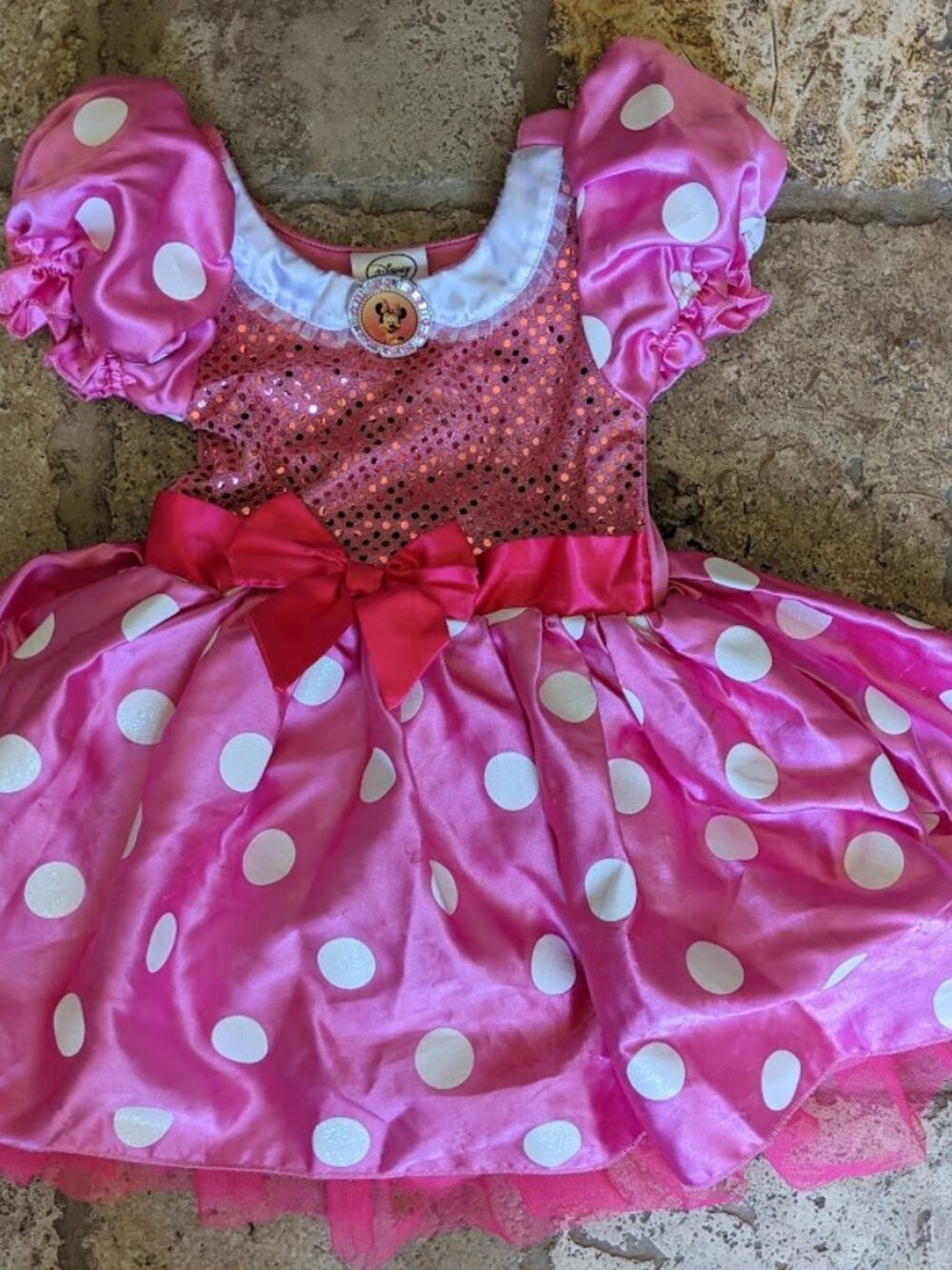 LICENSED Disney Store Minnie Mouse Costume Child Size 3T - Picture 2 of 4